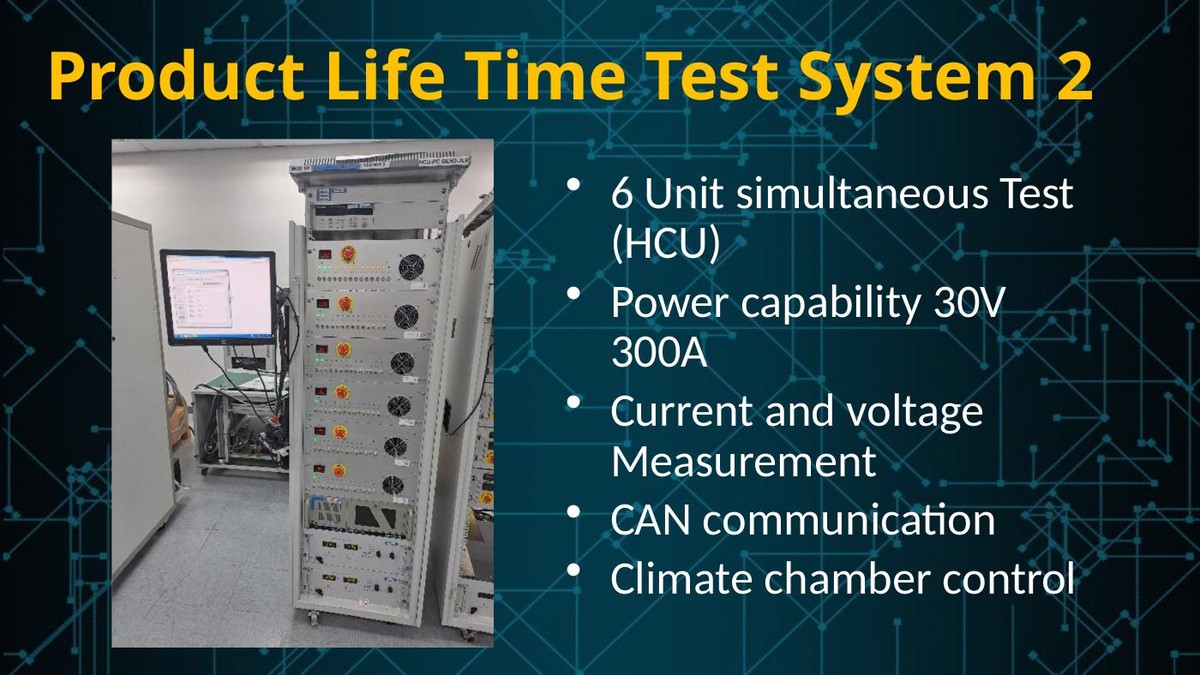 Product Life-Time Test System for HCU