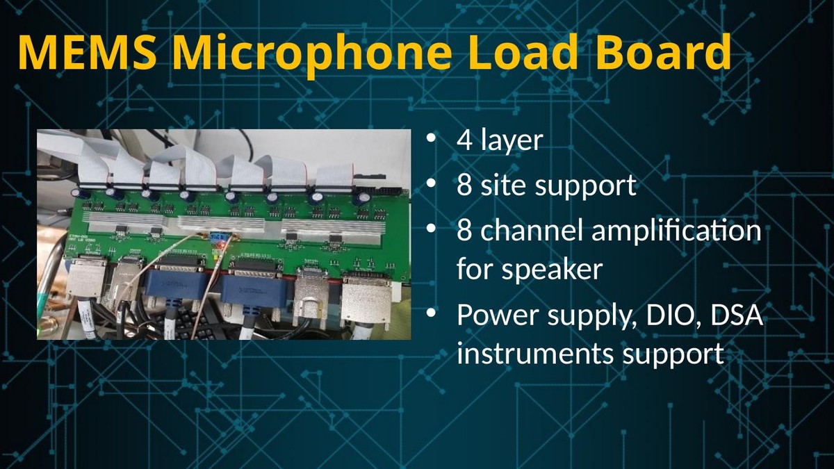 MEMS Microphone Load Board